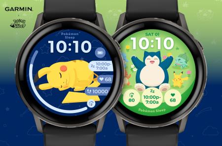 Garmin、『Pokemon Sleep』とのコラボウォッチフェイ Garmin、『Pokemon Sleep』とのコラボウォッチフェイ