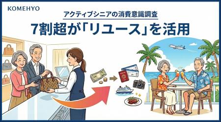 KOMEHYO 全国65歳以上のアクティブシニアを対象に 「 KOMEHYO 全国65歳以上のアクティブシニアを対象に 「