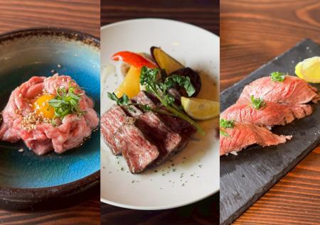 沖縄最高級ブランド和牛“石垣牛”を食べ尽くす！握り・