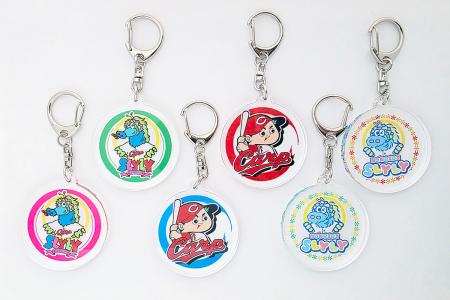 ガチャCAN自販機限定「カープ コラボアクリルキutf-8 ガチャCAN自販機限定「カープ コラボアクリルキutf-8