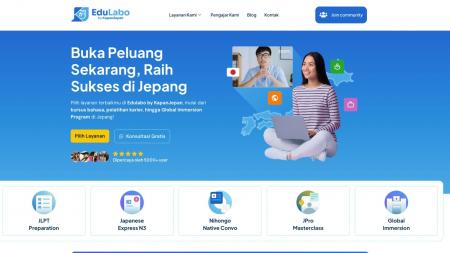 インドネシア人向け日本語教育サービス「EduLabo」、 インドネシア人向け日本語教育サービス「EduLabo」、