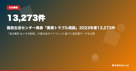 国民生活センター発表「賃貸トラブル相談」2023年度13