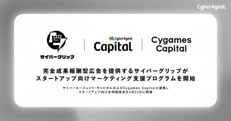 完全成果報酬型広告のサイバーグリップと連携し、スタ
