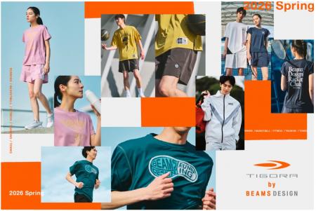 『TIGORA by BEAMS DESIGN』より2026年SPRINGコutf-8 『TIGORA by BEAMS DESIGN』より2026年SPRINGコutf-8