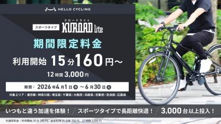 HELLO CYCLINGスポーツタイプ電動アシスト自転車「KUR