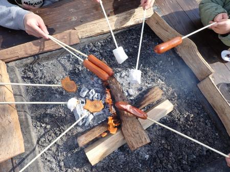 「晴海で焚き火」期間延長都心・中央区で楽しめる焚き