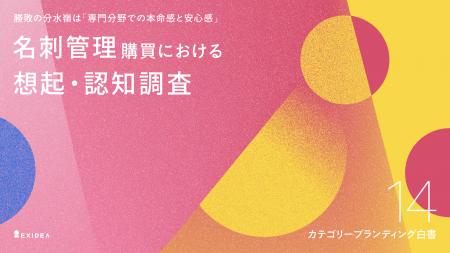 【カテゴリーブランディング白書 vol.14】市場のパイ