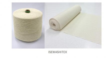 伊勢和紙の糸と布でつくる新伊勢ブランド「ISEWASHITE