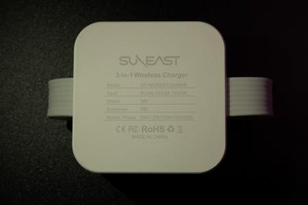 【SUNEAST　Qi2 25W 3in1 ワイヤレス充電器】製品本体