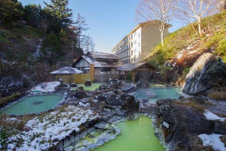 【万座高原ホテル】標高1,800ｍの「避粉地」天空の温