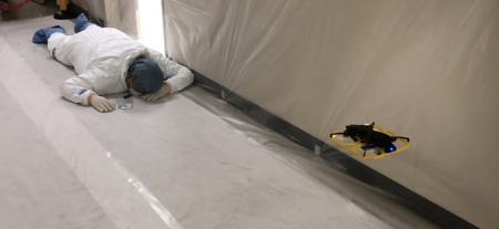 千葉市消防局が狭小空間点検ドローン「IBIS2」をレン