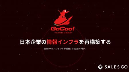 SFAを超えて”SoR”へ。SALES GO、営業データを起点に企