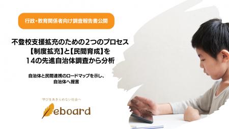 【不登校支援】拡充のための「２つのプロセス:制度拡