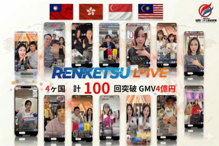 【累計100回突破】海外市場を体験できるライブコマー