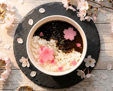 満開の桜の下で「漆黒」を食す。1日限定の衝撃コutf-8