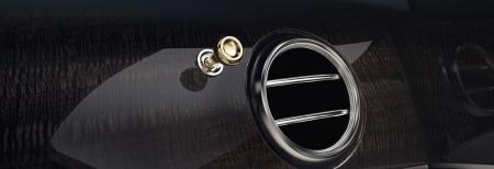 18Kゴールドプレーテッド「オルガン ストップ」型エア