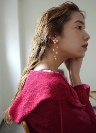 入学式でつけたいハンドメイドなパールアクセサリー。