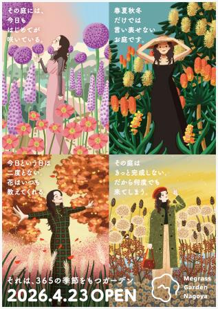 メグラスガーデン ナゴヤ 開園式の開催などについて