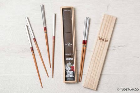 福井県小浜市の箸職人による「若狭産塗箸」の新作　キ