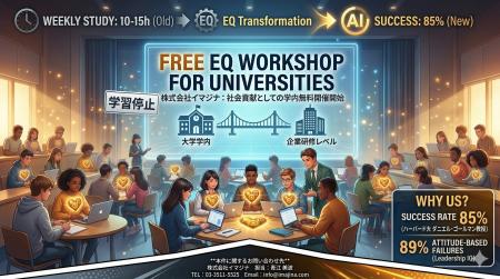 世界一学ばない日本の大学生を救え！イマジナが3,000