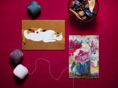 クヴェレ美術館の所蔵作品をモチーフにした「PENON タ