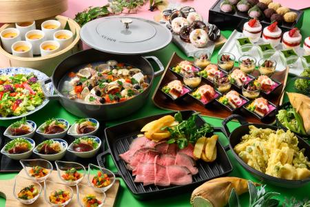 ３/20(金・祝)～ 奈良ロイヤルホテルで春の50種ディナ