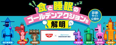 パラマウントベッドと日清食品が 「幸福の価値観」 に