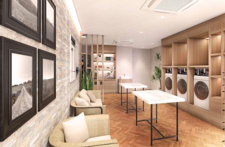 ランドリーラウンジ「Laverie Salon（ラヴェリ サロン