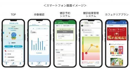 バリューＨＲ、健康管理ポータルアプリ「VALUE LIFE(R