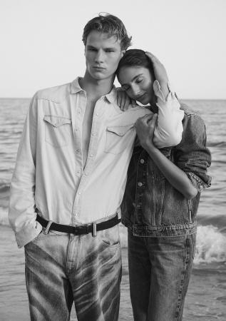 【エンポリオ アルマーニ】ブランドのデニムヘリテー