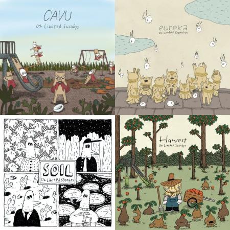 04 Limited Sazabys、アルバム4作品のアナログ盤を発