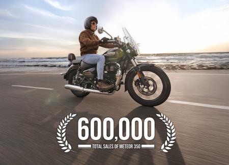 ロイヤルエンフィールド メテオ350 世界累計販売台数6