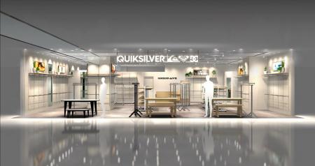 QUIKSILVER STORE が、横浜ワールドポーターズにオー