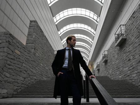 福岡の伝統工芸・久留米絣のネクタイKimonissimoutf-8