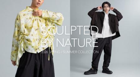 天然素材がつくる、建築のような構造美。 ERIKO YAMAG