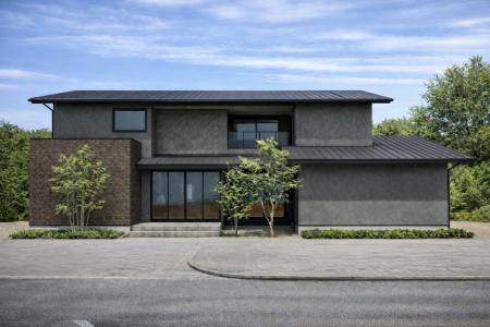 【岡山】24帖超の開放感と、心に静寂をもたらす素材美