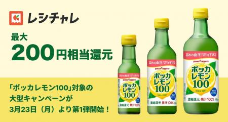 【最大200円相当を還元】3月から8月まで続く大型企画