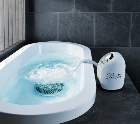 全身を揺らす泡トレーニングで、ボディシェイプ。「Re