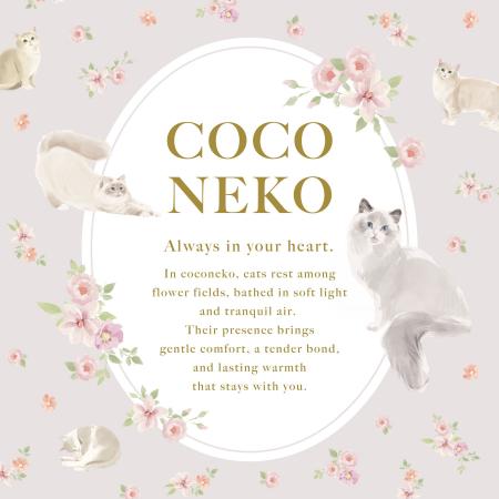 THREEPPY、オリジナルデザイン「COCO NEKO」シリーズ