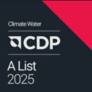CDP2025「気候変動」「水セキュリティ」において最高
