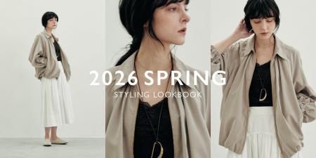 ナノ・ユニバースより、2026年春夏の最新スタイリング