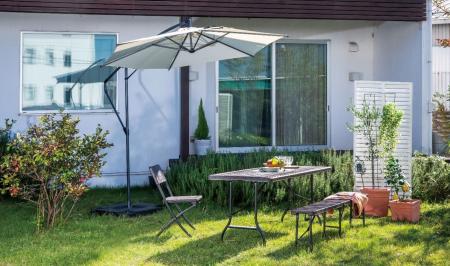 ラタン調から“木目調”にリニューアル！木目調折りたた