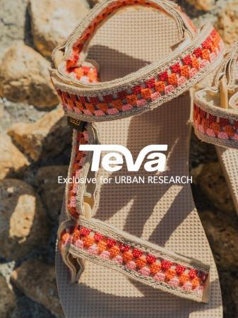 TevaとURBAN RESEARCHのスペシャルコラボレーション。