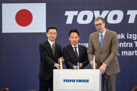 TOYO TIRE、セルビアR&Dセンター起工式を開催