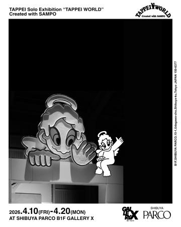 タトゥーアーティストTAPPEIの個展が渋谷PARCOにて開