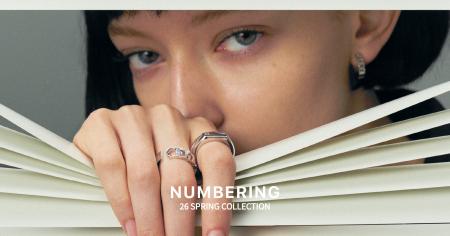 韓国コンテンポラリージュエリーブランド「NUMBERING