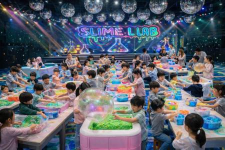 夢中で遊んで、思わず撮りたくなる！スライムワンダー