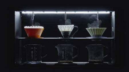コーヒー店のハンドドリップ抽出を自動で精密再現、オ