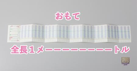 【100cmの超ロング血圧手帳】医師が一目で把握できる