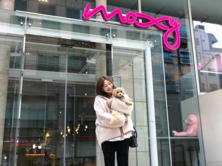 【モクシー大阪本町】モクシーが提案する“ペットフレ